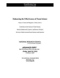Enhancing the Effectiveness of Team Science