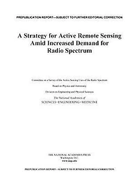 A Strategy for Active Remote Sensing Amid Increased Demand for Radio Spectrum