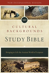NIV, Cultural Backgrounds Study Bible (Context Changes Everything), Hardcover, Red Letter: Bringing to Life the Ancient World of Scripture