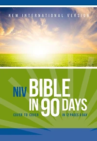 NIV, Bible 90 Days: Cover to 12 Pages a Day