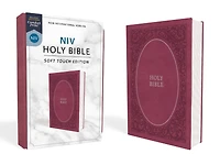 NIV, Holy Bible, Soft Touch Edition, Leathersoft, Pink, Comfort Print