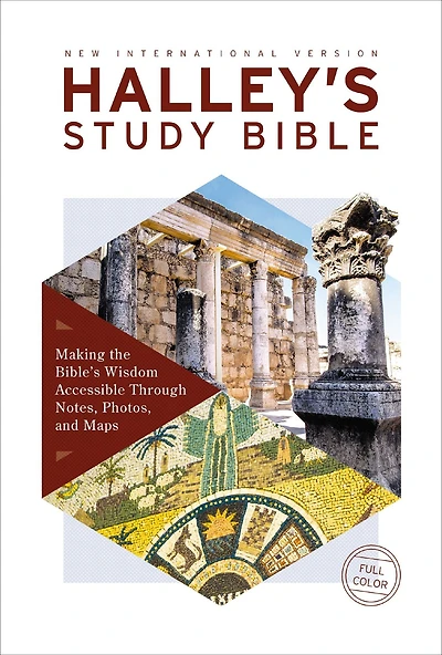 NIV, Halley's Study Bible: Making the Bible's Wisdom Accessible Through Notes, Photos, and Maps