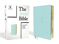 The Jesus Bible, NIV Edition, Leathersoft, Teal, Comfort Print