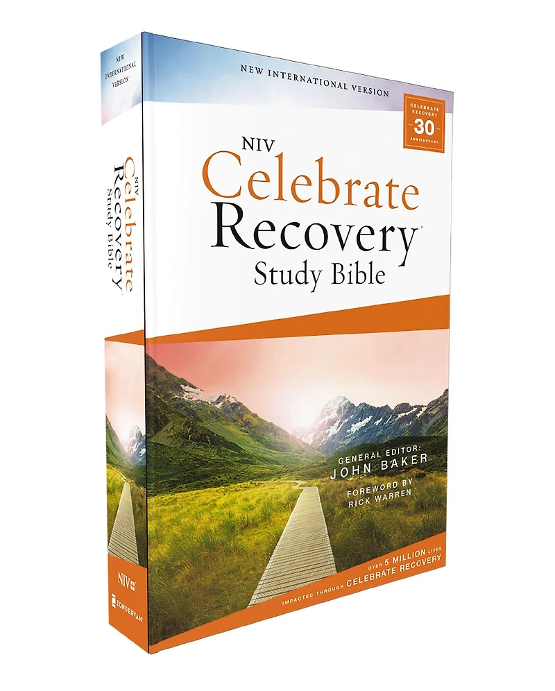 NIV, Celebrate Recovery Study Bible (35th Anniversary Edition), Paperback, Comfort Print