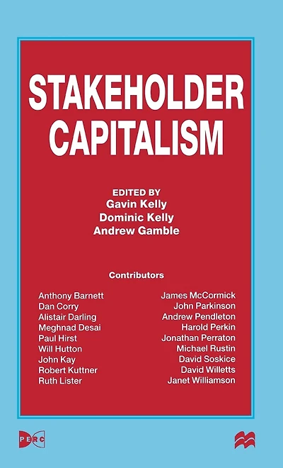 Stakeholder Capitalism