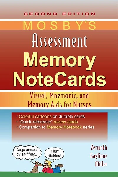 Mosby's Assessment Memory NoteCards: Visual, Mnemonic, and Memory Aids for Nurses