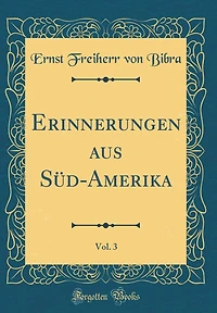 Erinnerungen aus Süd-Amerika, Vol. 3 (Classic Reprint)