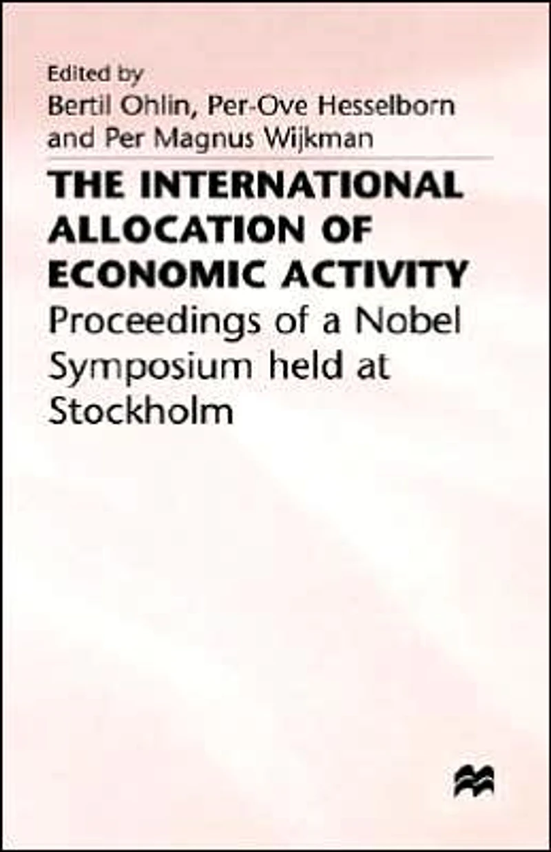The International Allocation of Economic Activity