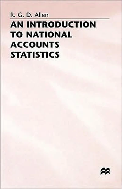 An Introduction to National Accounts Statistics