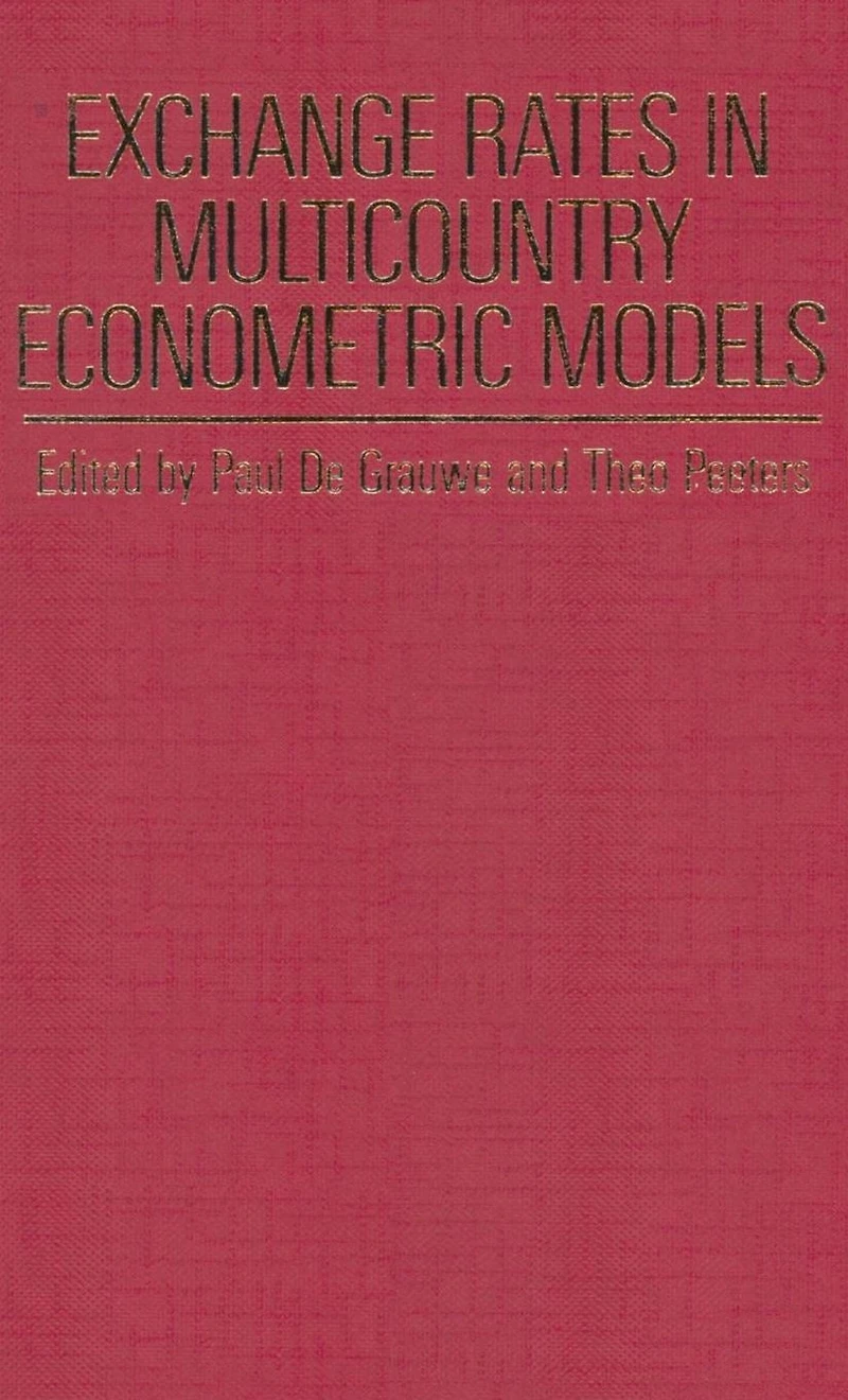 Exchange Rates in Multicountry Econometric Models