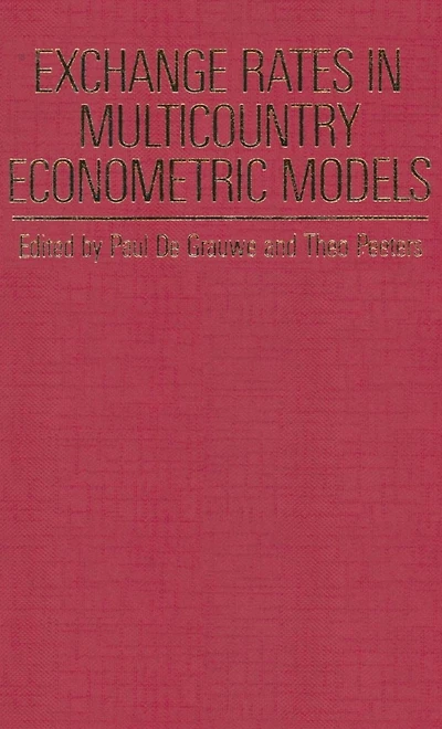 Exchange Rates in Multicountry Econometric Models