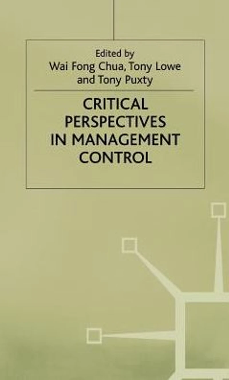 Critical Perspectives Management Control