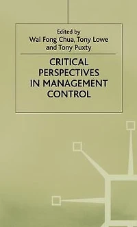 Critical Perspectives Management Control