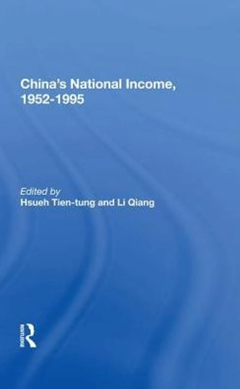 China's National Income, 1952-1995