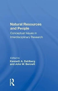 Natural Resources And People: Conceptual Issues Interdisciplinary Research