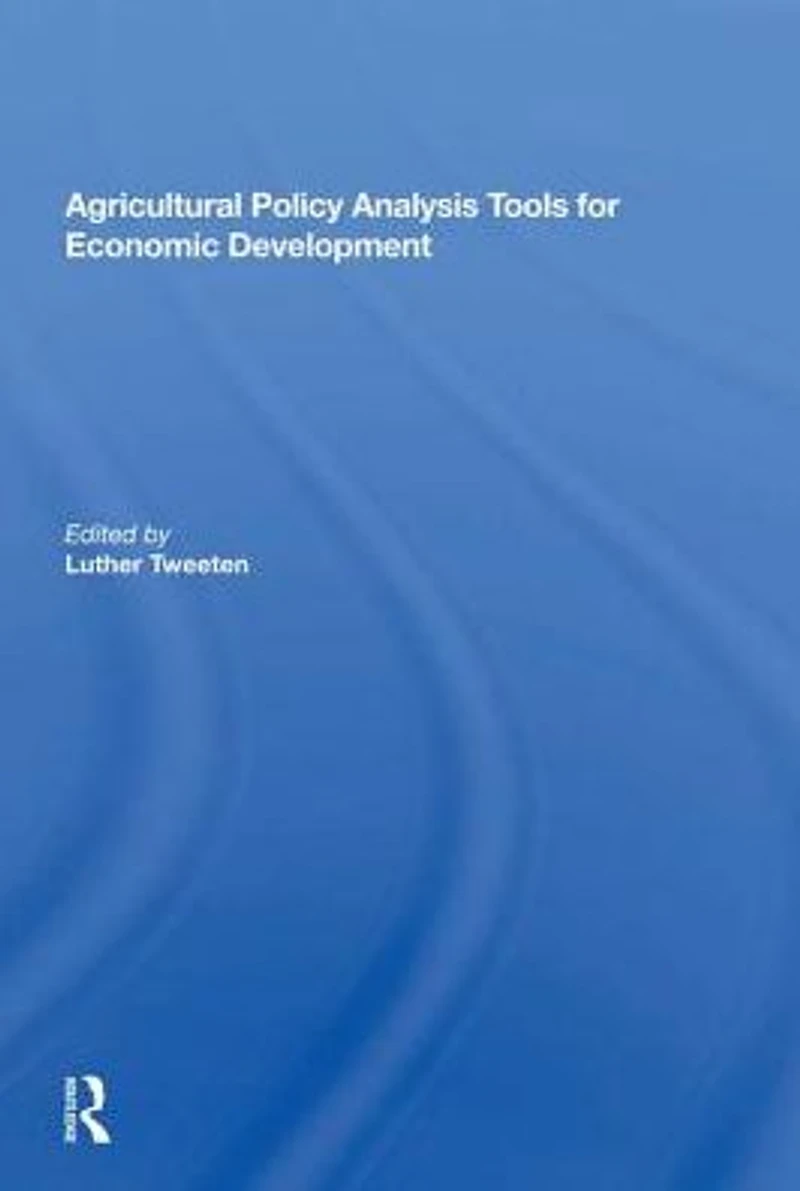 Agricultural Policy Analysis Tools For Economic Development