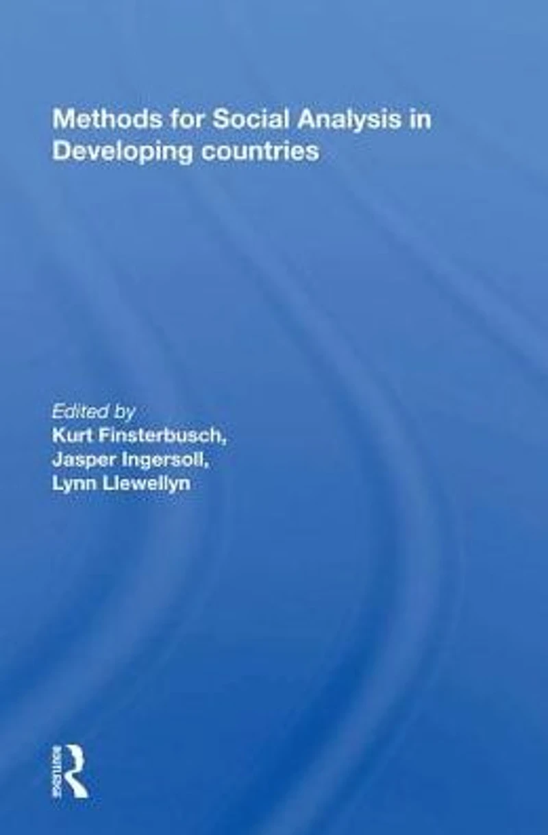 Methods for Social Analysis Developing Countries