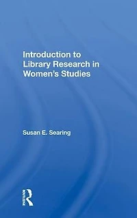 Introduction To Library Research Women's Studies