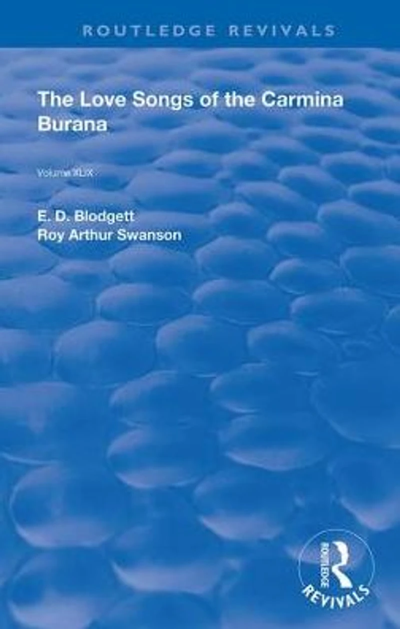 the Love Songs of Carmina Burana