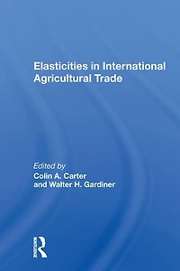 Elasticities International Agricultural Trade