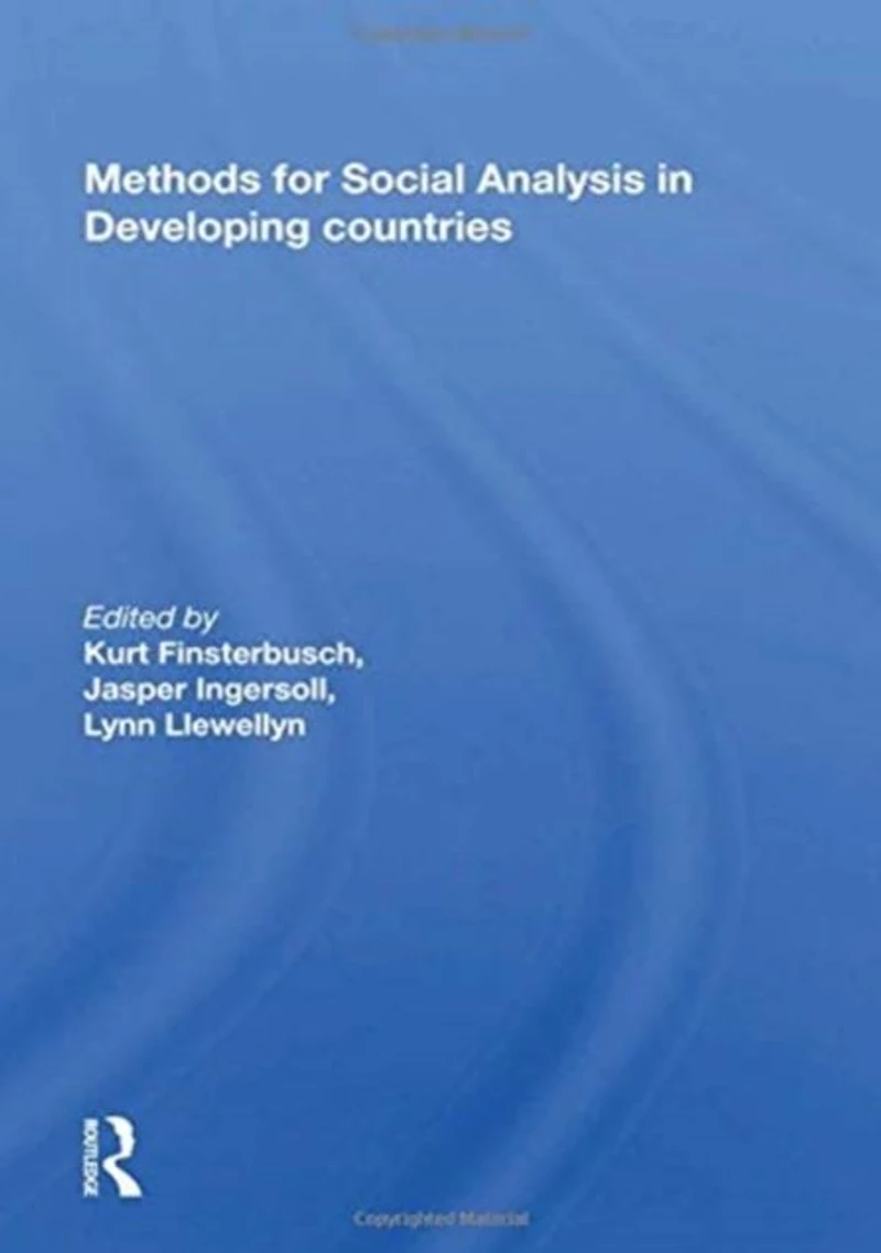 Methods for Social Analysis Developing Countries