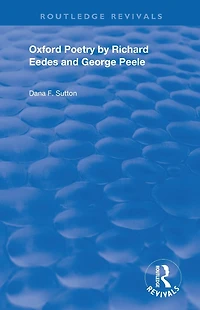 Oxford Poetry by Richard Eedes and George Peele