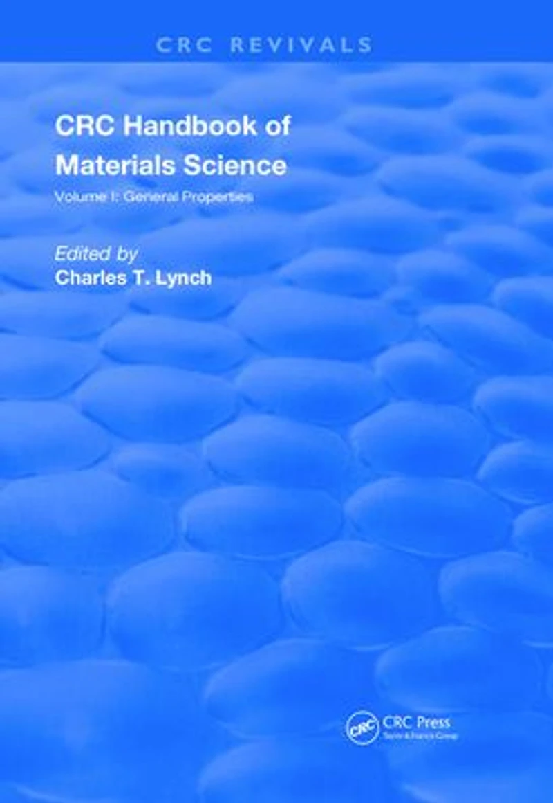 Handbook of Materials Science: Volume 1 General Properties