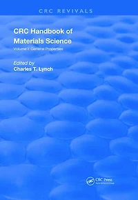 Handbook of Materials Science: Volume 1 General Properties