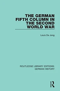 the German Fifth Column Second World War