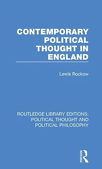 Contemporary Political Thought England
