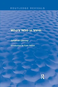 Who's Who Verdi