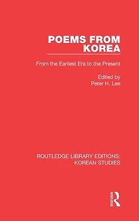Poems From Korea: the Earliest Era to Present
