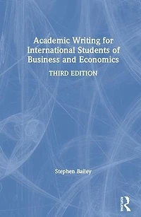 Academic Writing for International Students of Business and Economics