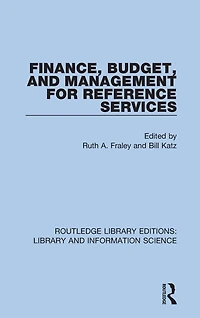 Finance, Budget, and Management for Reference Services