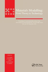 Materials Modelling: From Theory to Technology