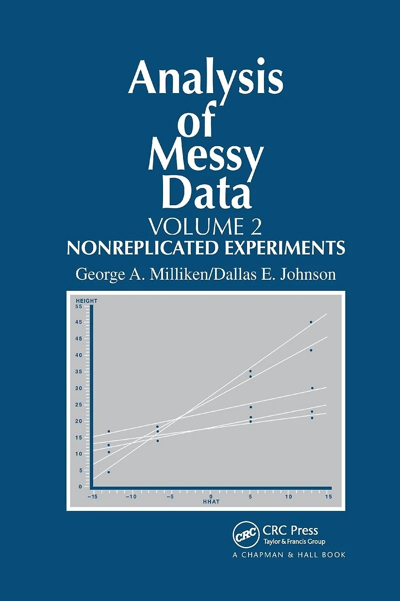 Analysis of Messy Data, Volume II: Nonreplicated Experiments