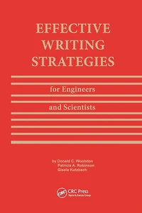 Effective Writing Strategies for Engineers and Scientists