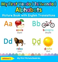 My First Venda ( Tshivenda ) Alphabets Picture Book with English Translations: Bilingual Early Learning & Easy Teaching Books for Kids