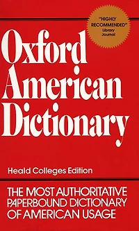 Oxford American Dictionary