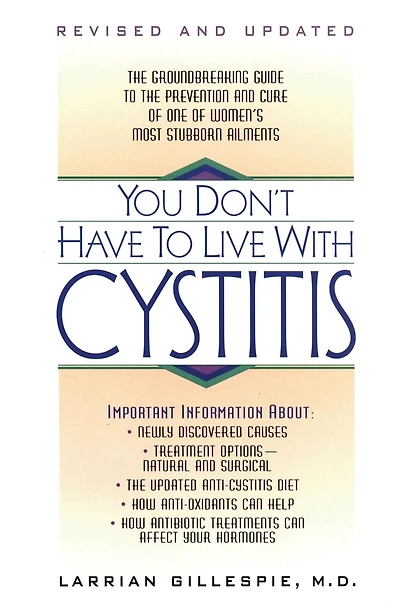 You Don't Have to Live with Cystitus Rv
