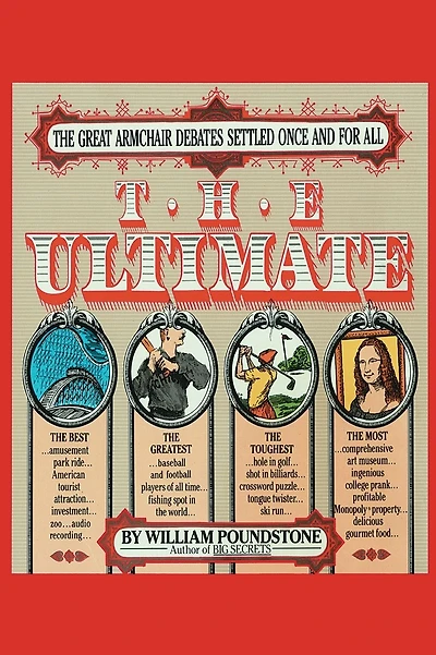 The Ultimate: The Great Armchair Debates Settled Once and for All