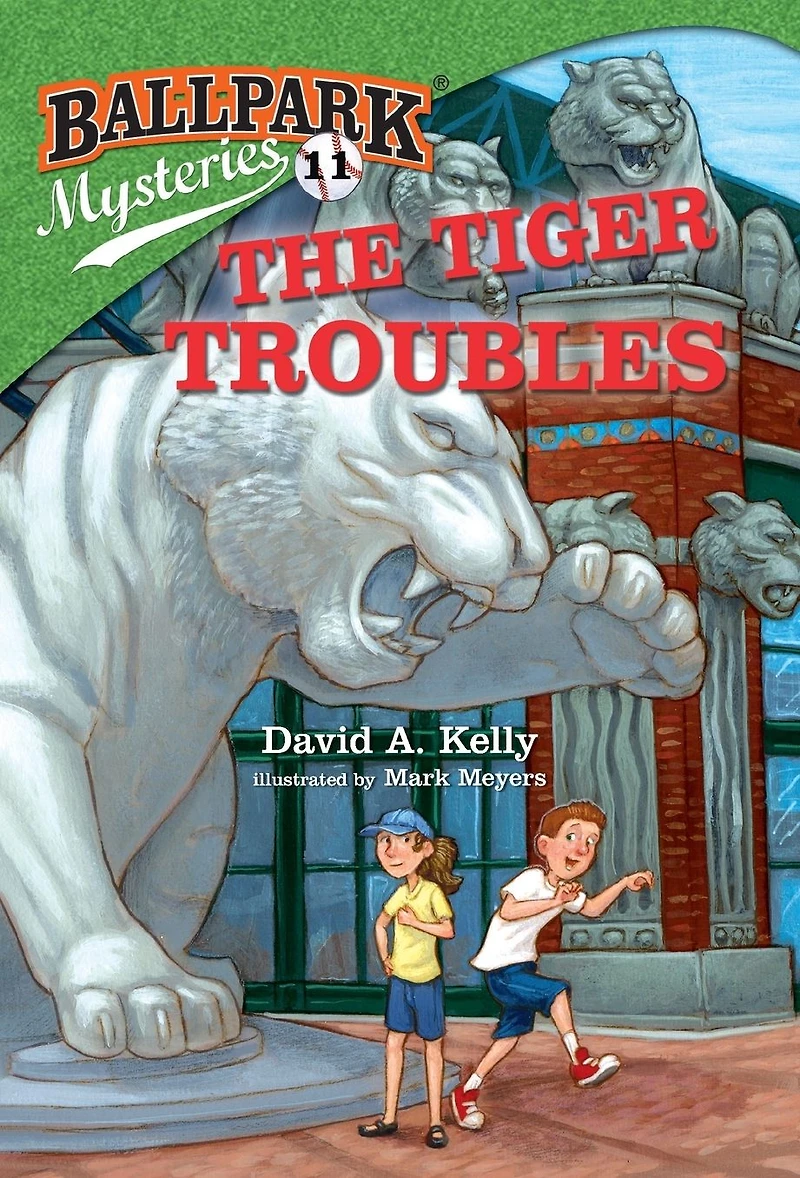 The Tiger Troubles (Ballpark Mysteries Series #11)