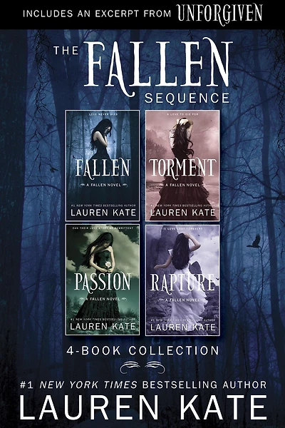 The Fallen Series: 4-Book Collection: Fallen; Torment; Passion; Rapture