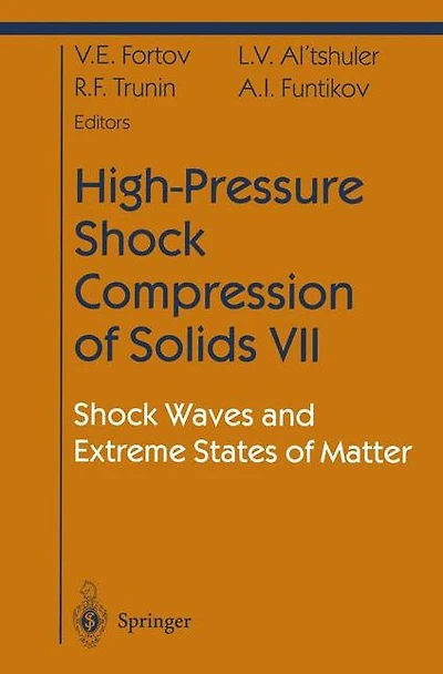 High-Pressure Shock Compression of Solids VII: Waves and Extreme States Matter