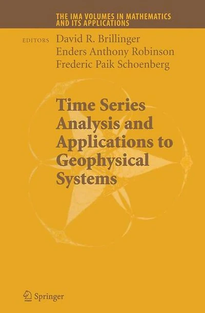 Time Series Analysis and Applications to Geophysical Systems