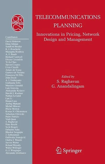 Telecommunications Planning: Innovations Pricing, Network Design and Management