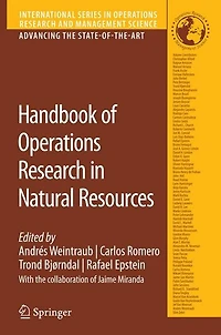 Handbook of Operations Research Natural Resources