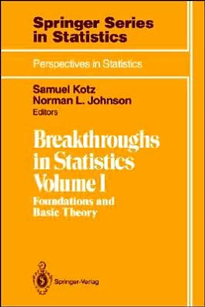 Breakthroughs in Statistics: Foundations and Basic Theory