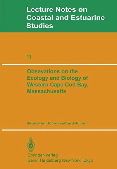 Observations on the Ecology and Biology of Western Cape Cod Bay, Massachusetts