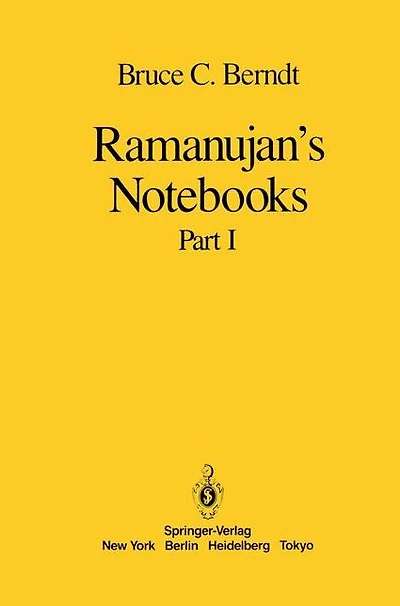 Ramanujan's Notebooks: Part I